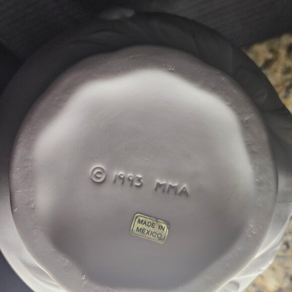 1993 Metropolitan Museum of Art MMA Jonquil White Bisque Parian Pitcher - Picture 6 of 13